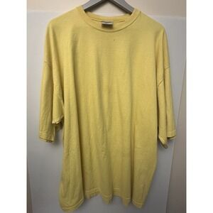 Vintage Pluma yellow made In USA XXL pre shrunk shirt